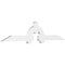 Ekena Millwork Ericson Architectural Grade PVC Gable Bracket, 108"W x 22 1/2"H x 4"D x 6"F, 5/12 Pitch GBP108X23X0406ERI00 - alternate 1